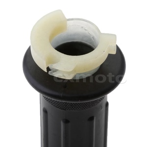 18mm đen nhựa tay lái Grip cho Yamaha pw50 PW 50 peewee xe máy thoải mái xử lý thanh điều khiển - Product Image 2