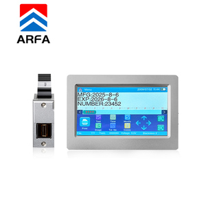 Stampante a Getto d'Inchiostro Automatica per Codifica Online di Data di Scadenza Variabile, Codice QR e Numero di <span class=keywords><strong>Serie</strong></span>, 12.7mm Grado TIJ - Product Image 1