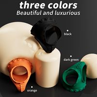Anneau de pénis en silicone extensible, anneau de pénis souple et élastique pour un soutien et un confort améliorés, jouets sexuels pour hommes et couples