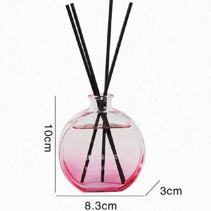 Difusor de caña natural ecológico personalizado con botella de vidrio transparente de aceite Juego de difusor de caña Regalo para la inauguración de la casa del Día de San Valentín - Product Image 6