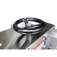 Trancheuse à viande congelée entièrement automatique en acier inoxydable 220/380V 1.1-3KW 0-50MM, machine à trancher le bœuf pour usine de transformation alimentaire