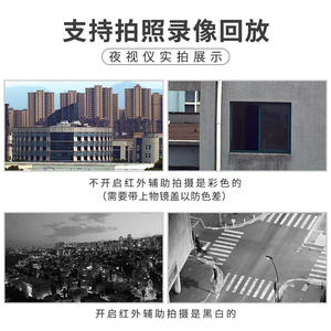 Monoculaire de vision nocturne Wild Boy 7x35 infrarouge numérique avec carte SD et interface USB pour utilisation en extérieur - Product Image 5