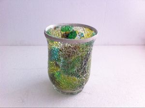 थोक कारखाने बड़े मोज़ेक तूफान मोमबत्ती धारक सेवानिवृत्त Partylite चाय लाइट ग्लास - Product Image 4