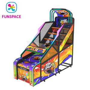 Équipement de salle de jeux d'amusement intérieure Nouvelle conception Jeux vidéo de tir au <span class=keywords><strong>basket</strong></span>-ball à pièces Machine d'arcade - Product Image 1
