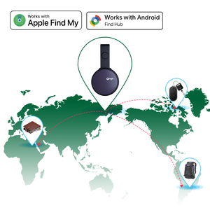 อุปกรณ์ติดตามกันขโมยขนาดเล็กแบบบลูทูธ Findmy สำหรับรถยนต์ประหยัดพลังงานที่ได้รับการรับรอง MFI ป้องกันการสูญหายของกุญแจ - Product Image 1