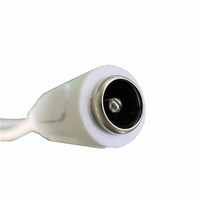 Fabricación de OEM blanco duradero cámara IP de seguridad rg45 cable cctv para monitoreo