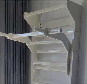 卸売 高耐久性 木製 ジム はしご スウェーデン式 壁掛け 懸垂バー - Product Image 6