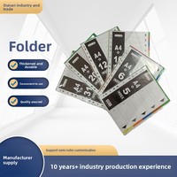 Modernas Páginas Divisoras de Índice Digital A4, Elegante Herramienta de Organización de Papel, Color Personalizado, Papel de Oficina de Alta Calidad Marca Ounan