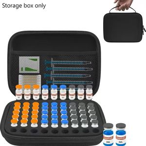 Estuche de Almacenamiento para Frascos de Insulina de Espuma con Logotipo Personalizado, Bolsa Organizadora de Botellas para Diabéticos de EVA Rígida, Bolsa de Transporte Portátil para Medicamentos de Insulina - Product Image 2