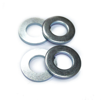 High-Quality DIN1440 Galvanized Steel & Stainless Steel Flat Washers - 1/4" Fender Washers for Industrial Fastening