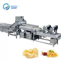 Machine fabrication de chips pour pommes de terre, appareil industriel entièrement automatique pour la fabrication de pommes de terre glacée