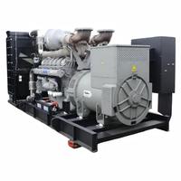 Groupe électrogène diesel Perkins à châssis ouvert à prix abordable 1 MW 1250 kVA 50 Hz/60 Hz avec démarrage automatique et ATS
