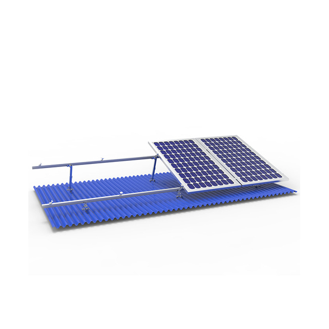 Factory Direct Standing Beam Roof Clamps Triangle Roof Solar Racking System