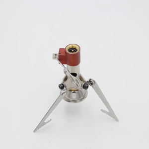Estufa de Gas Portátil Plegable de Acero Inoxidable para Exteriores, Quemador de Tanque Largo con Múltiples Deflectores de Viento, Estufa de Camping 3-5 - Product Image 4