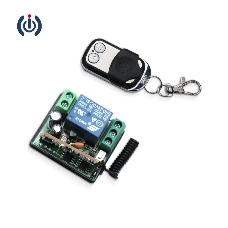 Kablosuz uzaktan kumanda ışığı ile 24V MINI röle anahtarı tavsiye özel model mevcut RF anahtarı
