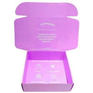 Caja de Regalo de Cartón Rígido con Cierre Magnético Negro, Laminación UV Mate Personalizada, Ventana de PVC para Empaque de Extensiones de Cabello - Product Image 6