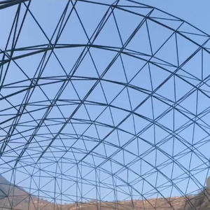 Estructura de Acero Galvanizado Prefabricada de Gran Envergadura con Toldo Metálico Prefabricado para Gasolinera/Taller - Product Image 6