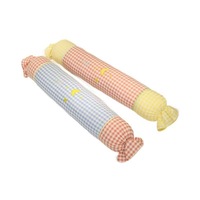 Coussin long en forme de bonbon, super doux en polyester, pour câliner, compagnon de sommeil, coussin de canapé, cadeau pour dortoir