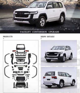 El 2008-2020 para Toyota Land Cruiser <span class=keywords><strong>Prado</strong></span> LC200 Actualización al 2022 LC300 GR(11) Kit de carrocería de modificación - Product Image 6