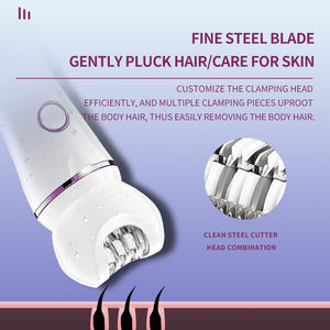 เครื่องโกนหนวดไฟฟ้าอเนกประสงค์<span class=keywords><strong>แบ</strong></span>บพกพา Km-7937 5 in 1ชาร์จได้เครื่องกำจัดขนสำหรับผู้หญิง - Product Image 3