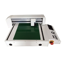 Máquina de plegado de 60x90cm, plóter de corte plano de autoalimentación para material de tarjeta de pvc de vinilo