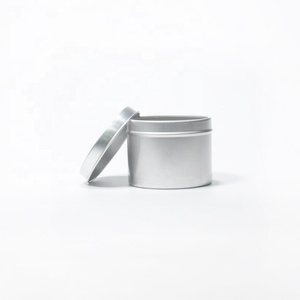 Boîte en aluminium de 100 ml 100 g avec couvercle rond, emballage portable pour thé, boîte en métal pour voyage - Product Image 1