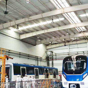 Ce IP65 khối lượng cao tốc độ thấp công nghiệp và thương mại Quạt trần lớn - Product Image 3