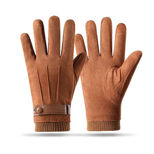 Gants de sport très vendus pour femmes et hommes, gants en cuir chauds pour le cyclisme en plein air, la conduite, la randonnée, la course à pied - Product Image 3