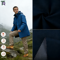 Tela Elástica Transparente de Poliéster 100% Premium, Material Teñido con Triple Protección Laminado con TPU para Parkas de Exterior y Ropa Deportiva Funcional