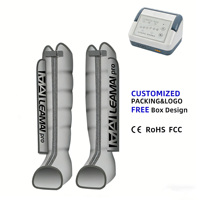 Masseur pneumatique à compression d'air professionnel pour les mains, les jambes et le corps, machine de circulation sanguine
