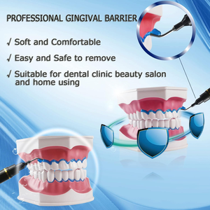 เจลป้องกันเหงือกบลูมิ้นท์ แบบหลอดฉีดยา เกรดอาหาร ใช้กับแสงเย็นได้ เหมาะสำหรับใช้ที่บ้านหรือคลินิก อุปกรณ์เสริมสำหรับฟอกสีฟัน - Product Image 6