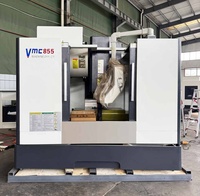 Centro de Mecanizado CNC Vertical Vmc855, Mesa de 1000*550mm, Fresadora CNC