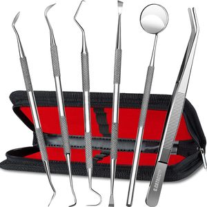 Professional Stainless Steel <strong>Tooth</strong> Scraper Plaque Tartar <strong>Cleaner</strong> Dental <strong>Tools</strong>, Plaque Remover for <strong>Teeth</strong> - Product Image 1