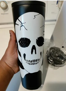 Vaso de Viaje de Acero Inoxidable 8/18 de 20 oz con Logotipo Personalizado, Libre de BPA, con Pajita, Taza de Café Aislada - Product Image 4