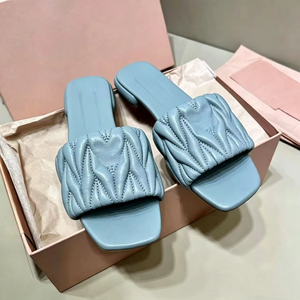 Chaussures de créateur de luxe 2026 – Sandales élégantes et confortables en cuir véritable à bout ouvert avec doublure en fourrure pour toutes les saisons et la plage - Product Image 1
