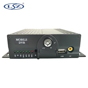 Full HD 1080P 4-канальный мобильный видеорегистратор автомобильное такси видеорегистратор двойная SD-карта MDVR