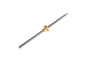 Tornillo trapezoidal de acero al carbono OEM de alta resistencia T20 para impresora 3D, roscado laminado, 1.5 años ZCF - Product Image 2