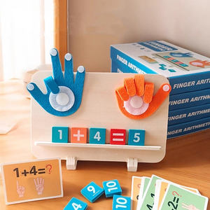 חם מכירה ילדים בגיל הרך הוראה דיגיטלית מסייעת מתמטיקה הארה אצבע ספירה צעצועים חינוכיים - Product Image 1