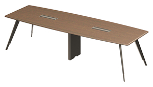 Tavolo da riunione di lusso KALN per sala consiglio, grande tavolo da conferenza per ufficio, scrivania per negoziazioni - Product Image 3