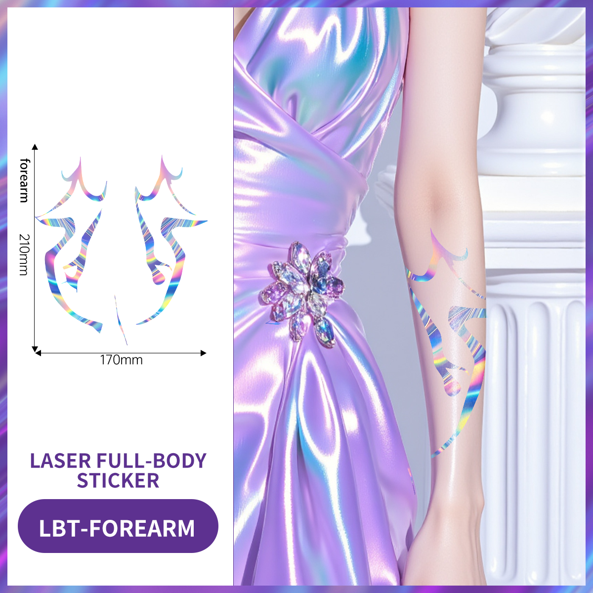 LBT - Antebrazo, dos láminas