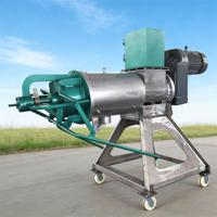 Machine de déshydratation du fumier animal, presse à vis, séparateur solide-liquide, équipement automatique de déshydratation du fumier de vache