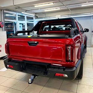 Couverture de benne électrique manuelle enroulable en aluminium pour T9 2021-2025, couvercle rétractable étanche à la poussière avec verrouillage pour <span class=keywords><strong>diesel</strong></span> - Product Image 1