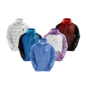 เสื้อฮู้ดเนื้อนุ่มพิมพ์ลายด้วยการระเหิดกำหนดโลโก้ได้ตามต้องการ - Product Image 3