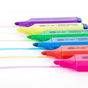 सिपा sh889 फ्लोरोसेंट हाइलाटर्स मार्कर पेन अमिट पनरोक रंग कला स्थायी और सुगंधित ढीली पैकेजिंग - Product Image 3