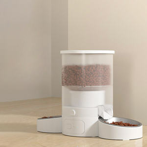 OEM 자동 고양이 스마트 피더 300W 픽셀 카메라 원격 비디오 누출 방지 내구성 스테인레스 스틸 플라스틱 애완 동물 먹이 시스템 - Product Image 2