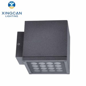 Ban Công Vườn Shading Brim Một Cách Đèn Tường 16*1.5W 25*1.5W Dẫn Nhẹ Lũ Lụt Ánh Sáng Không Thấm Nước IP65 LED Ma Thuật Cube Đèn Máy Chiếu - Product Image 2