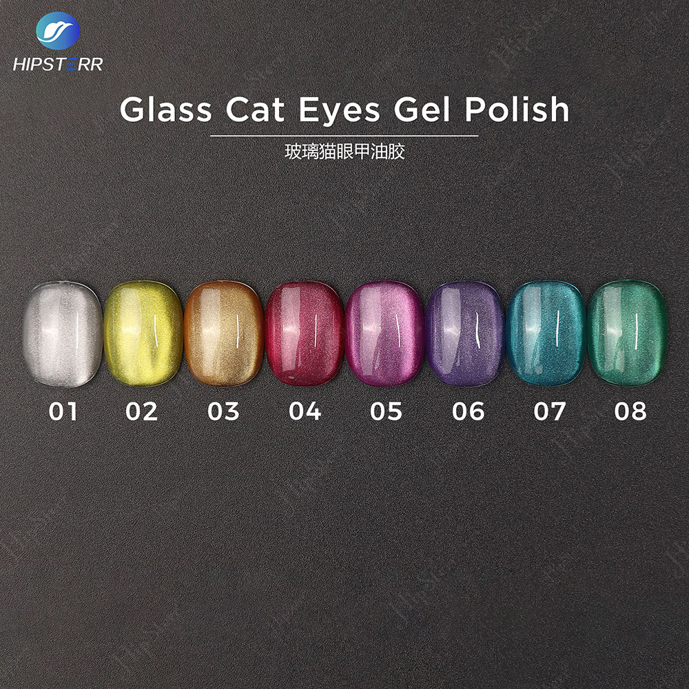 Glass Cat Eyes Gel Polish