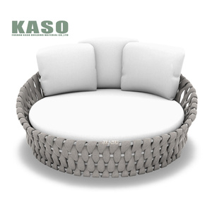Cuscino per lettino impermeabile mobili da esterno divano Lounge set sedia spiaggia <span class=keywords><strong>mare</strong></span> S <span class=keywords><strong>a</strong></span> forma di acqua lettini bianchi - Product Image 1