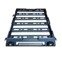 Barre de toit robuste en alliage d'aluminium pour pick-up, idéale pour les modifications tout-terrain, le camping et les voyages d'aventure