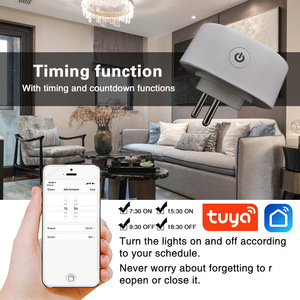 Israeli Standard Smart <b>Socket</b> 16A Wifi With Voice Control And Timer Function For Home Automation - Product Image 4